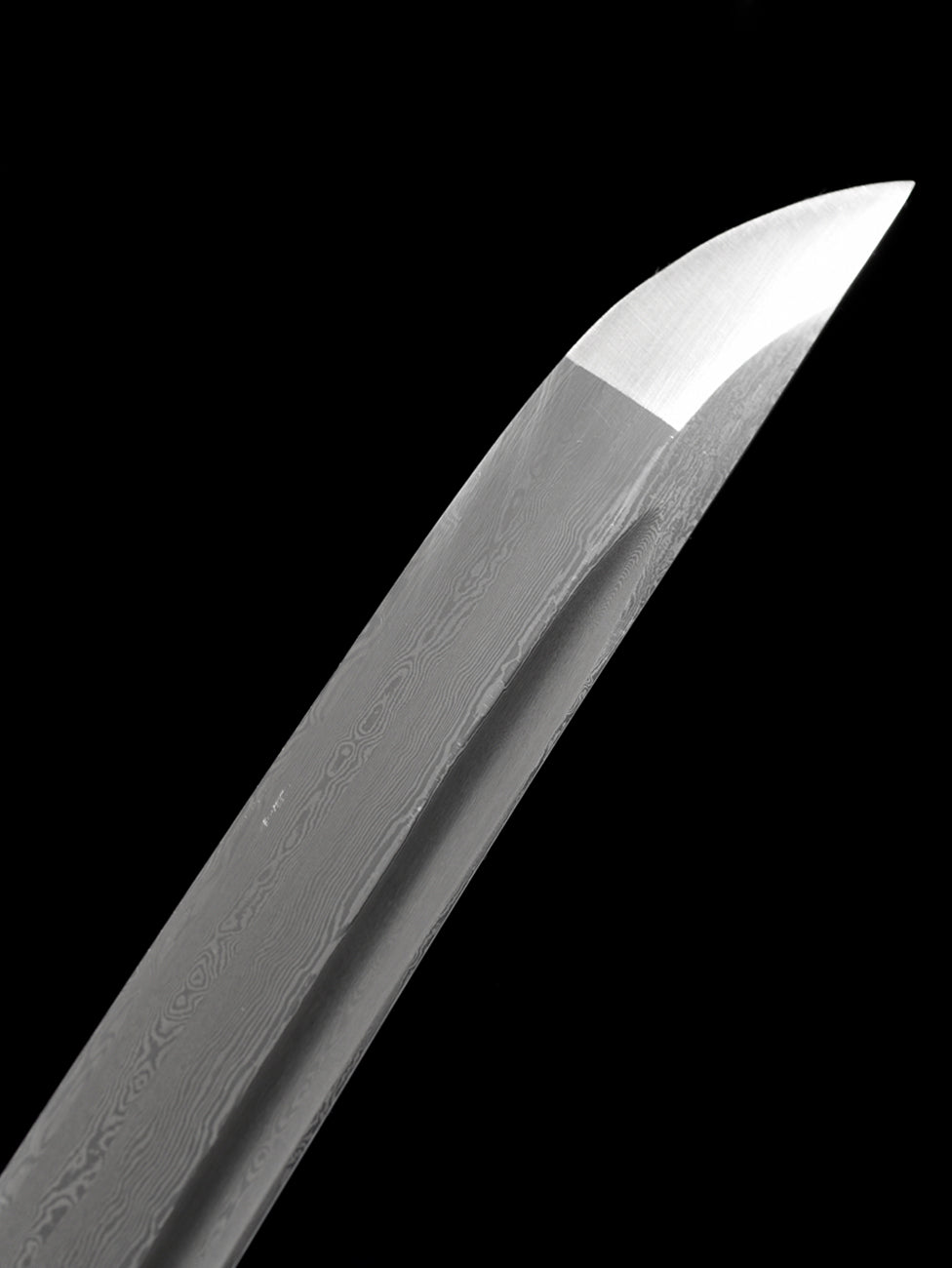 forge folded steel chrysanthemum katana
