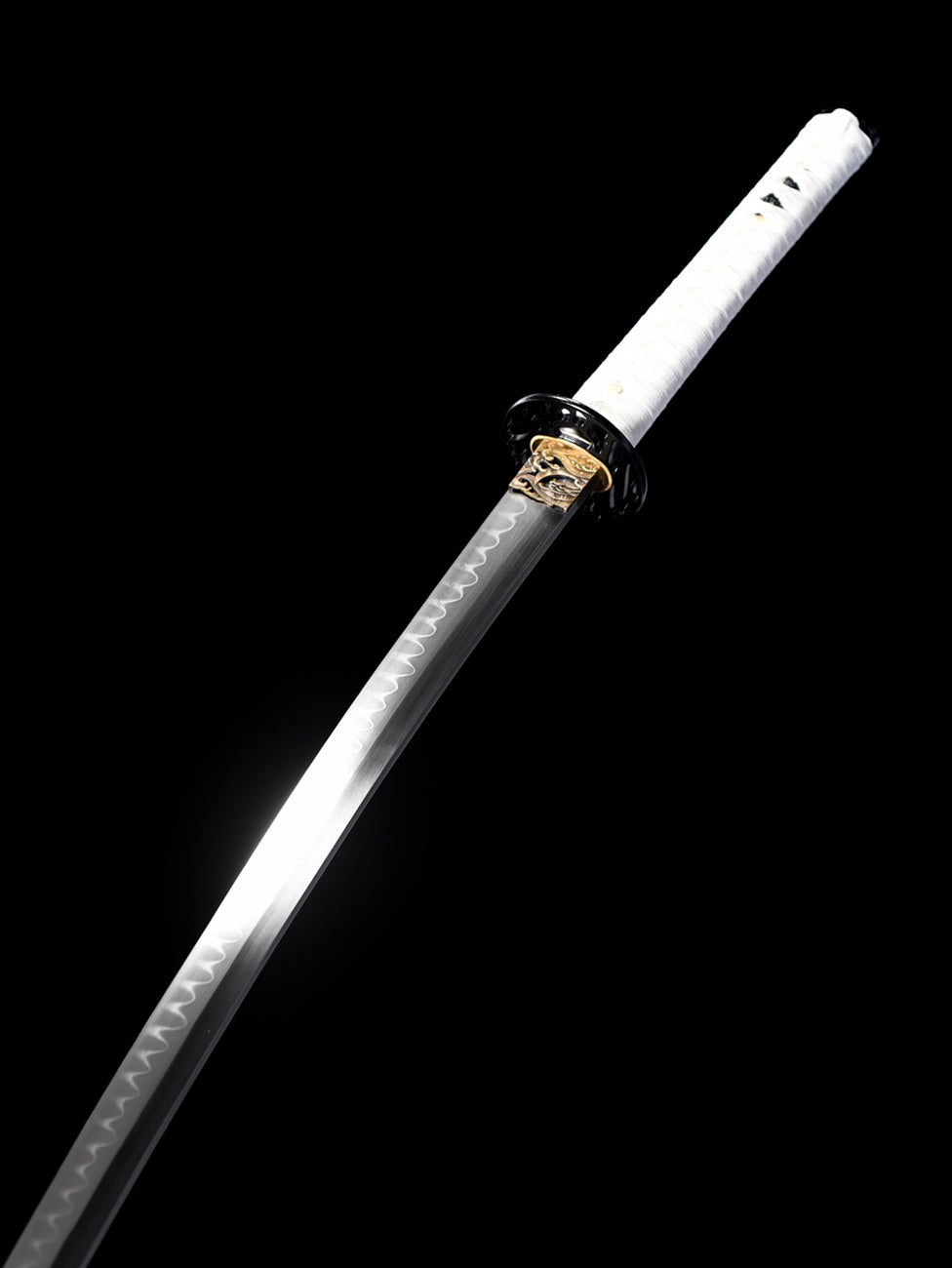 1095steel Clay Tempered Japanese sword Steel knife knife