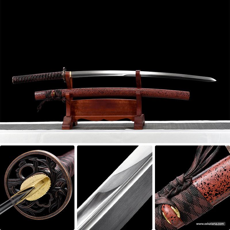 1060 steel Samurai Sword katana Zinc alloy True sword knife