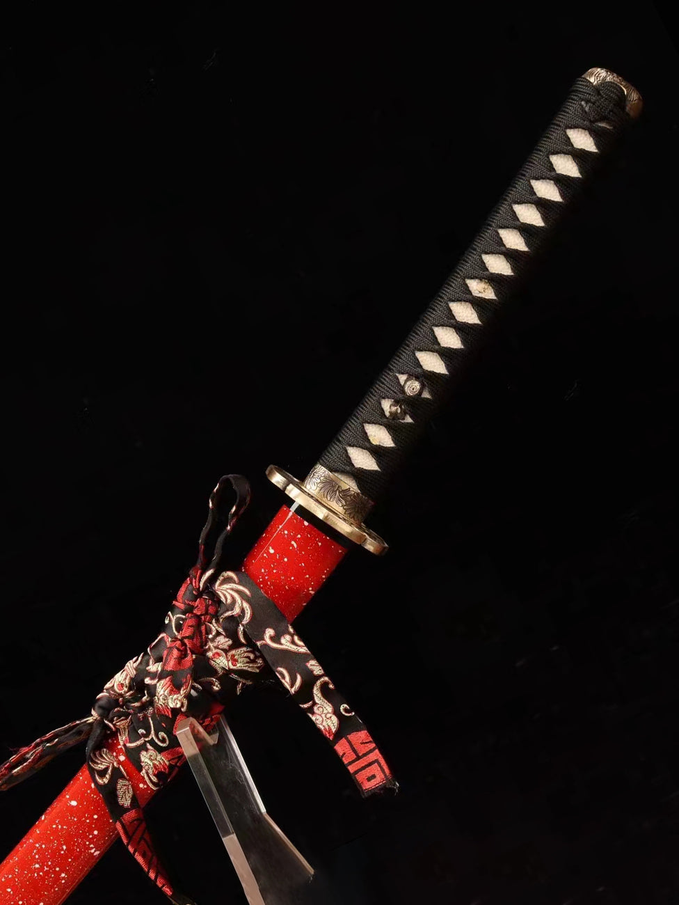Handcrafted Katana1060 Steel Blade, Ideal Martial Arts and Collectors