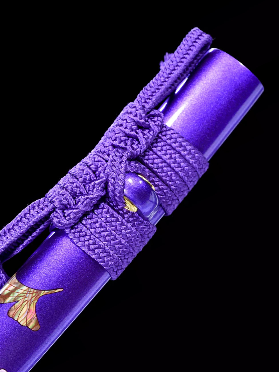 forge folded steel chrysanthemum katana