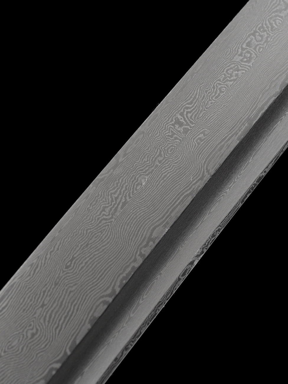 forge folded steel chrysanthemum katana
