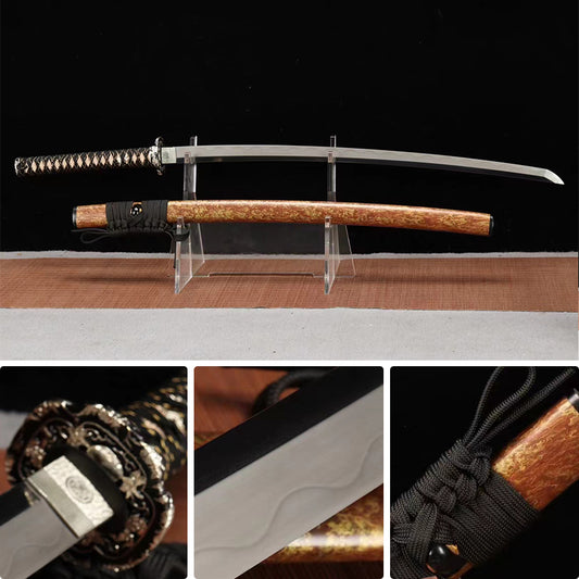 Blade with T10 Clay Tempered , Collection Samurai sword Japanese