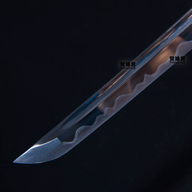 45 carbon steel katana Cold weapon long knife Hard knife Ninja knife serpentine Japanese knife