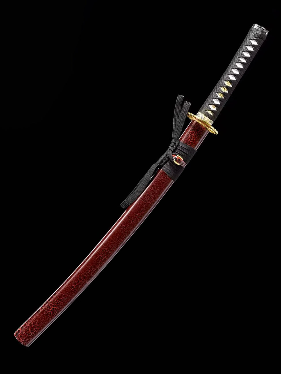 Katana with Zinc Alloy Tsuba Hand-Forged 1095 Steel Collectors