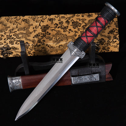 Mini sword short sword pocket sword Chinese sword forge folded steel
