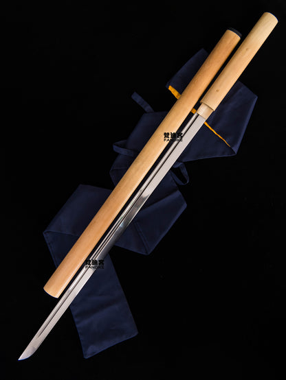 real Japanese knife ninjato 1060 steel Shirasaya katanas