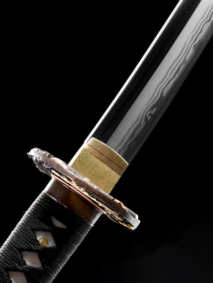 katana High quality copper bamboo hand-painted Japanese sword