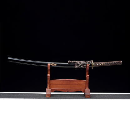 1060 steel metal blackening process katana Japanese sword