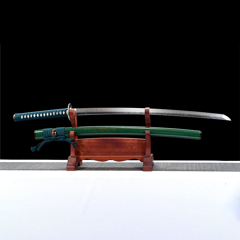 Clay Tempered Bamboo katana Samurai swords Collect long knife