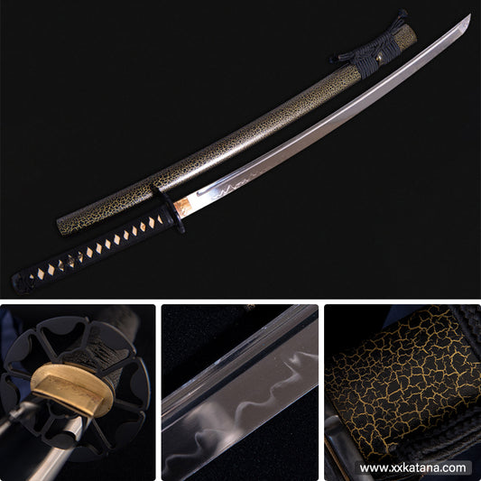 Sword Japanese Katana Blade 1060 steel knife Grind:13times
