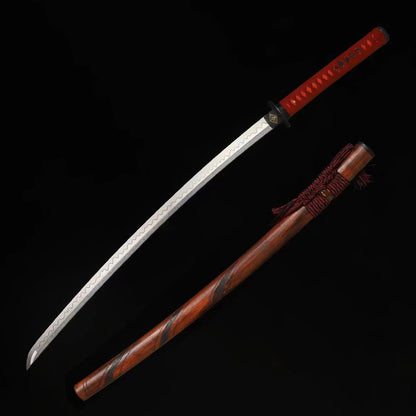 40-inch folding steel katana,  Fake Hamon,sword
