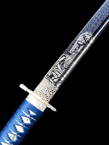 1045 Steel dragon katana Zinc alloy knife swords