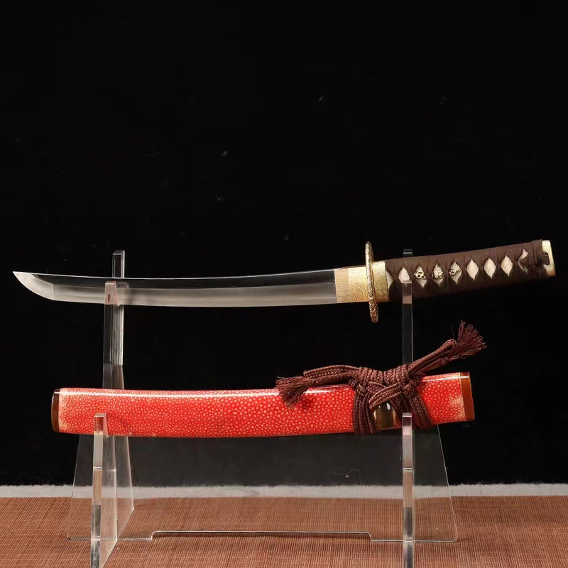 tanto swords, authentic Hamon, and real Real fish skin saya collectors