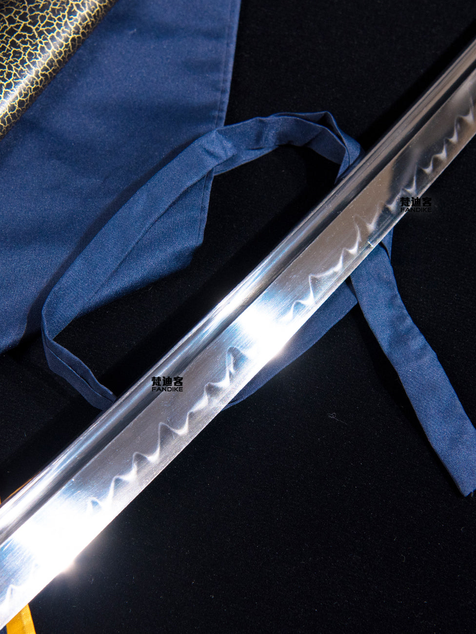 Sword Japanese Katana Blade 1060 steel knife Grind:13times