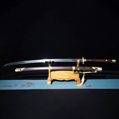 Chinese Miao katana long sword  knife real swords for sale