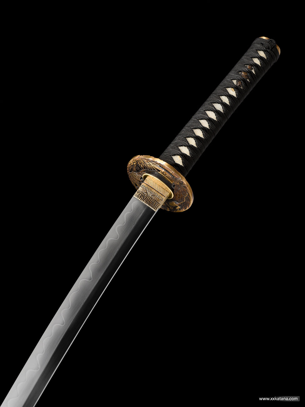 White Tiger katana Battle-Ready white Swords Full tang