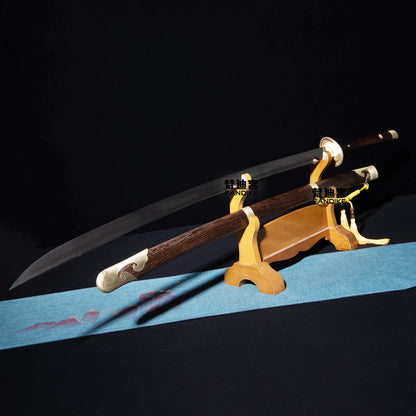 Chinese Miao katana long sword  knife real swords for sale