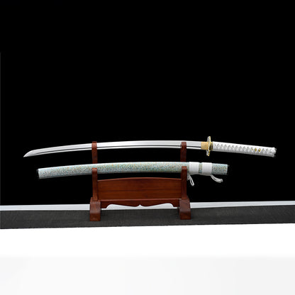 1060 steel katana Japanese sword chrysanthemum High performance knife