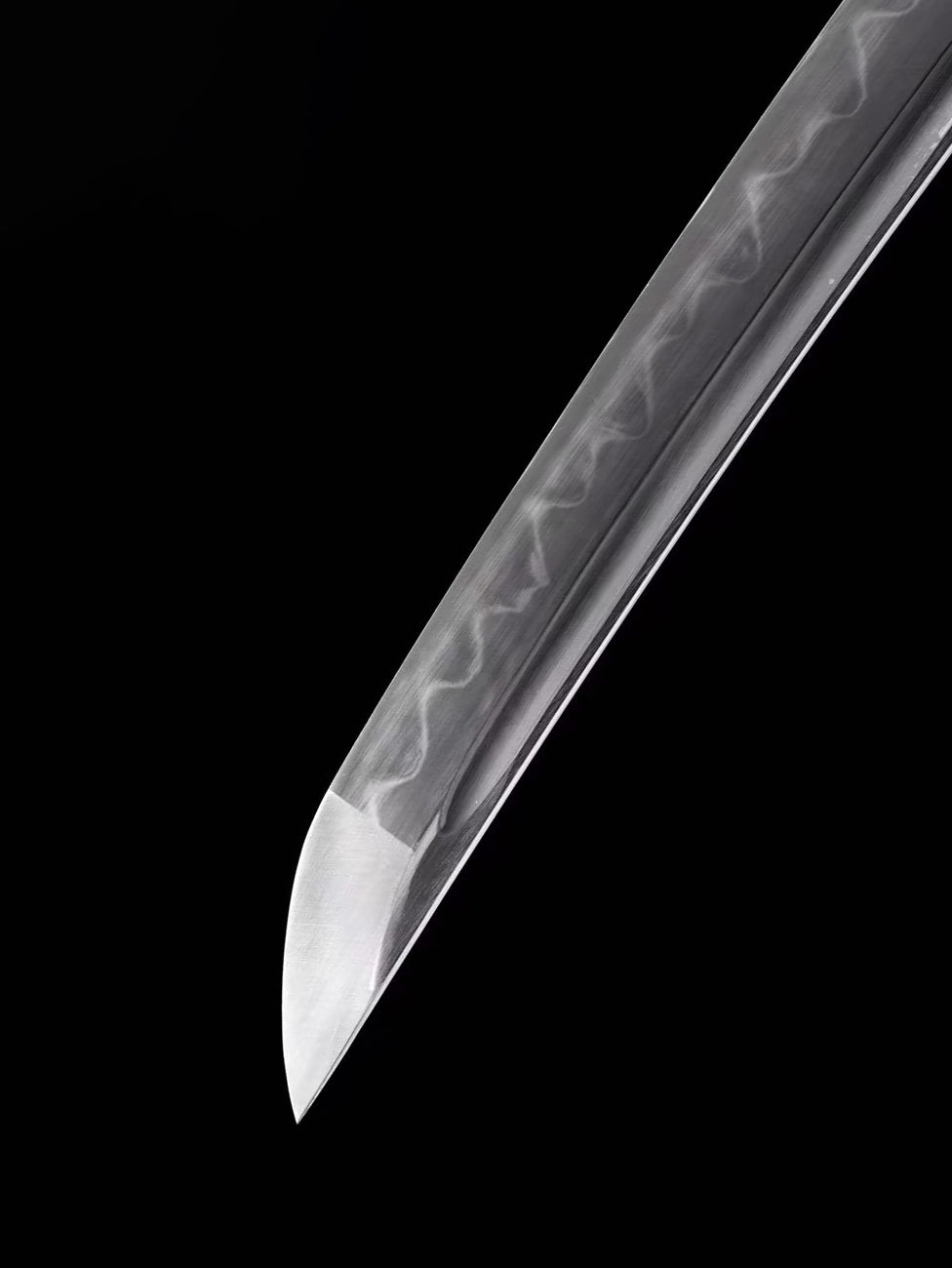 31-Inch Samurai Blade wakizashi 1095 Steel Katana with Clay Tempered