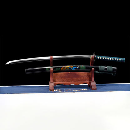 T10 steel Clay Tempered katana Japanese sword