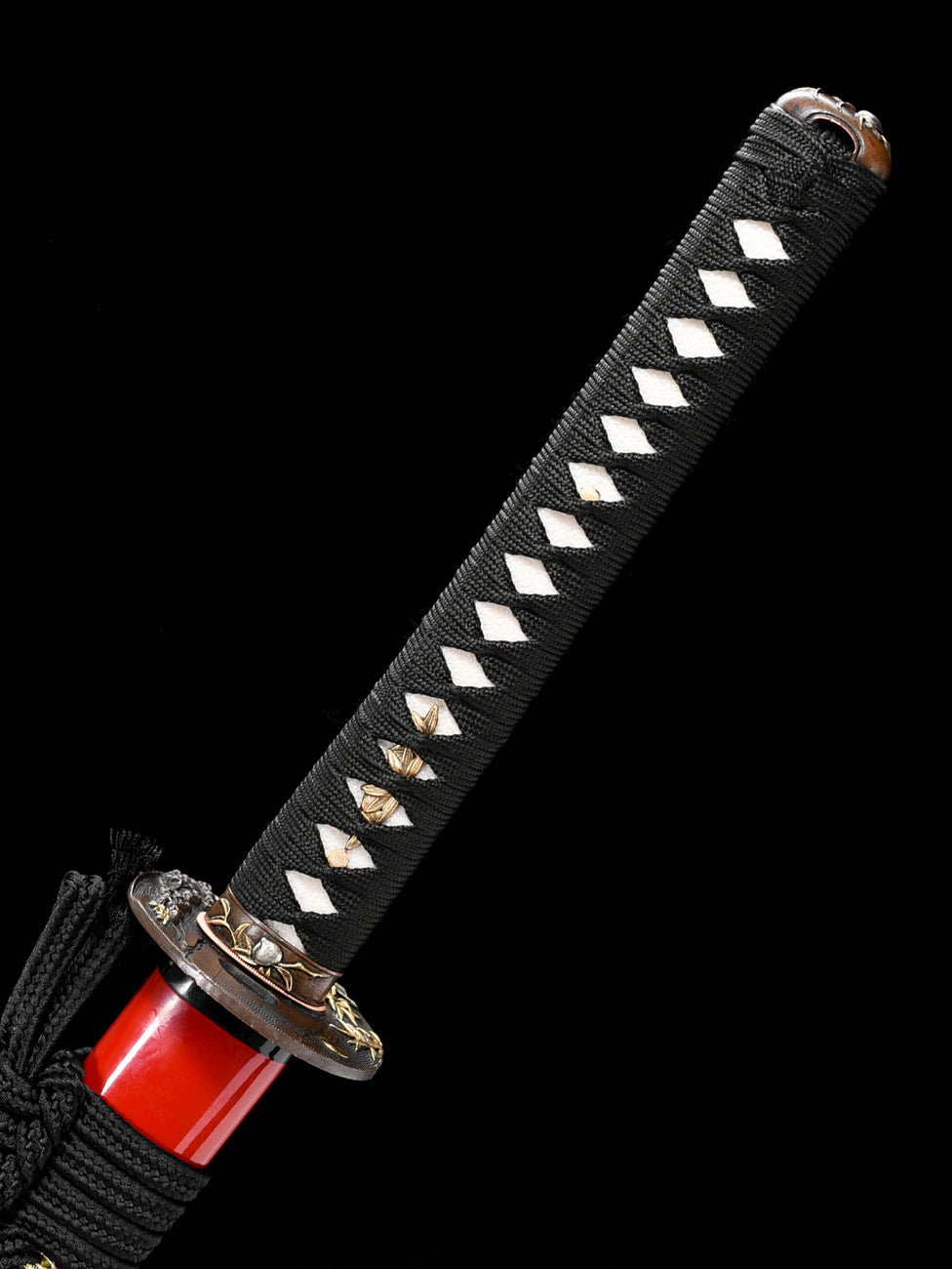 katana High quality copper bamboo hand-painted Japanese sword