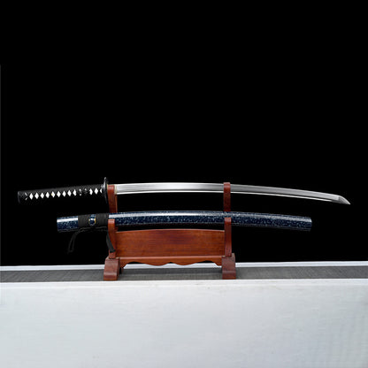 1060steel katana Japanese sword handmade warrior Tsuba