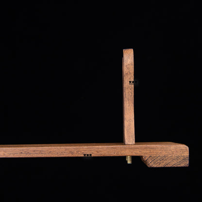 display stand for knives, swords, and sword rests made of wenge wood