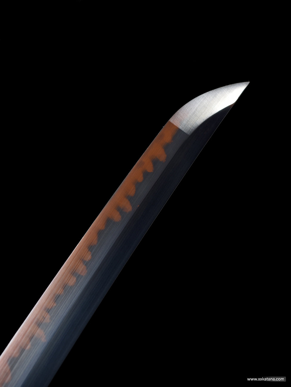 Metal black process T10 steel Clay Tempered Black katana knife