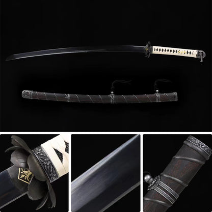 Shadow death in the second degree of weapon katana