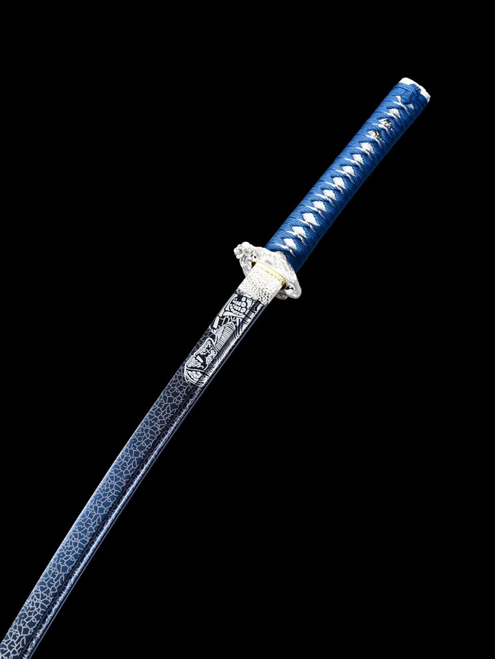 1045 Steel dragon katana Zinc alloy knife swords