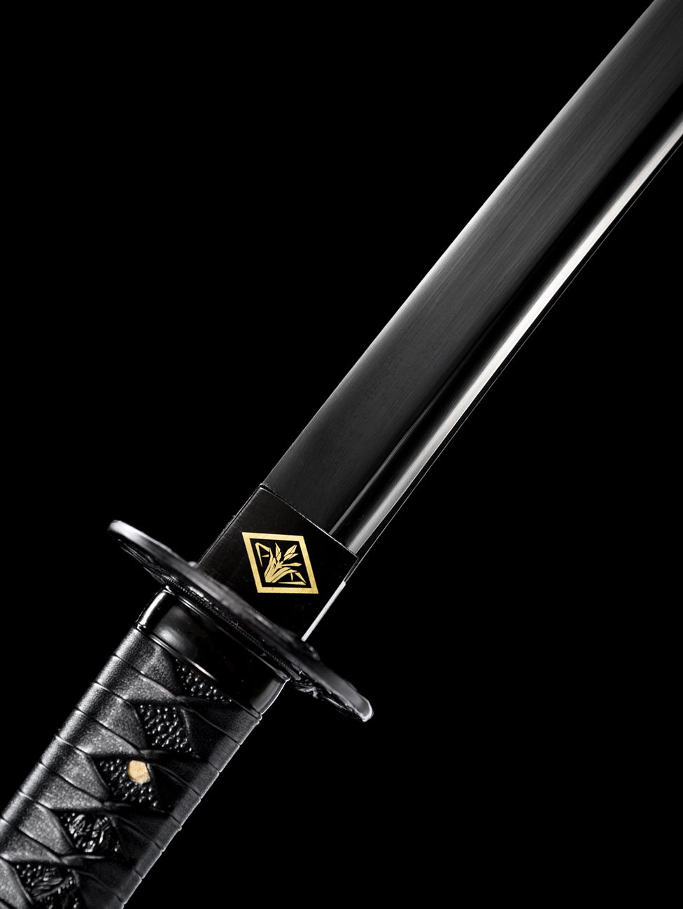 Tactical knife Metal blackening process Japanese sword katana knife