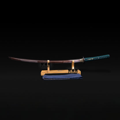 Roasted red pattern steel samurai sword knife swrods