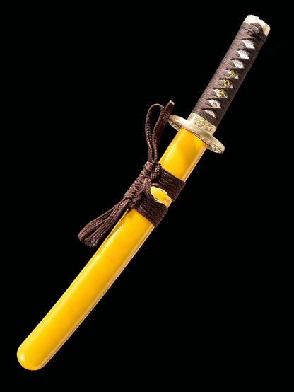 20-Inch Handcrafted Japanese Dagger, High Carbon Steel Blade tanto
