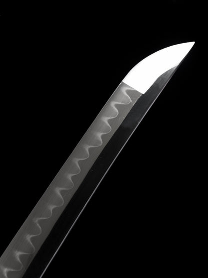 1095steel Clay Tempered Japanese sword Steel knife knife