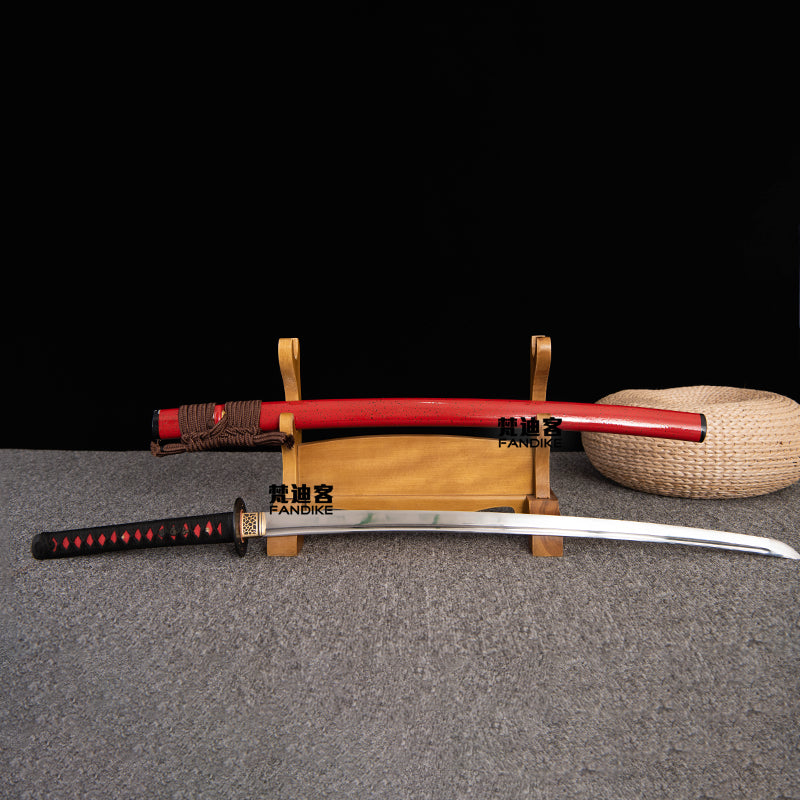 Red Devil 1060 Steel Samurai sword Hand crafted katanas