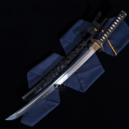 Japanese sword  1095 steel Clay Tempered collection katanas
