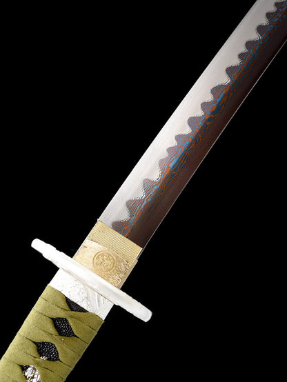 katana forge folded steel Battle-Ready Japanese sword