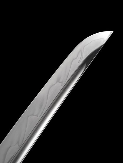 1095 steel Clay Tempered Mountain texture copper katana sword