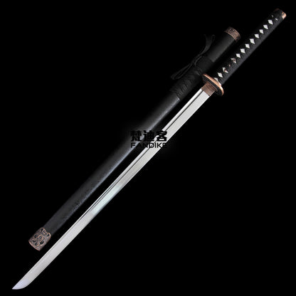 Japanese katana Ninja Straight knife sword Handcrafted