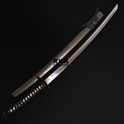 Sword Japanese Katana Blade 1060 steel knife Grind:13times